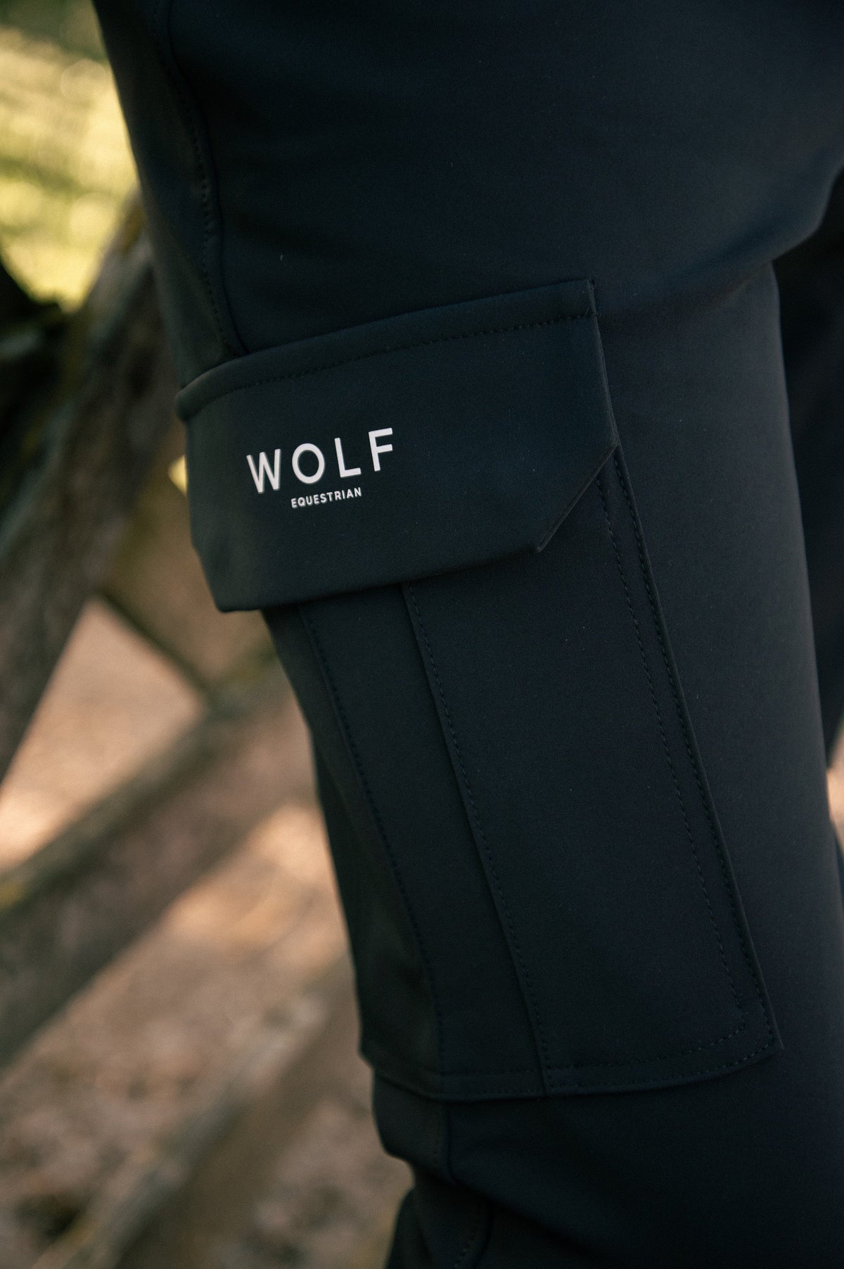 Men's Black Beta Cargo Breeches
