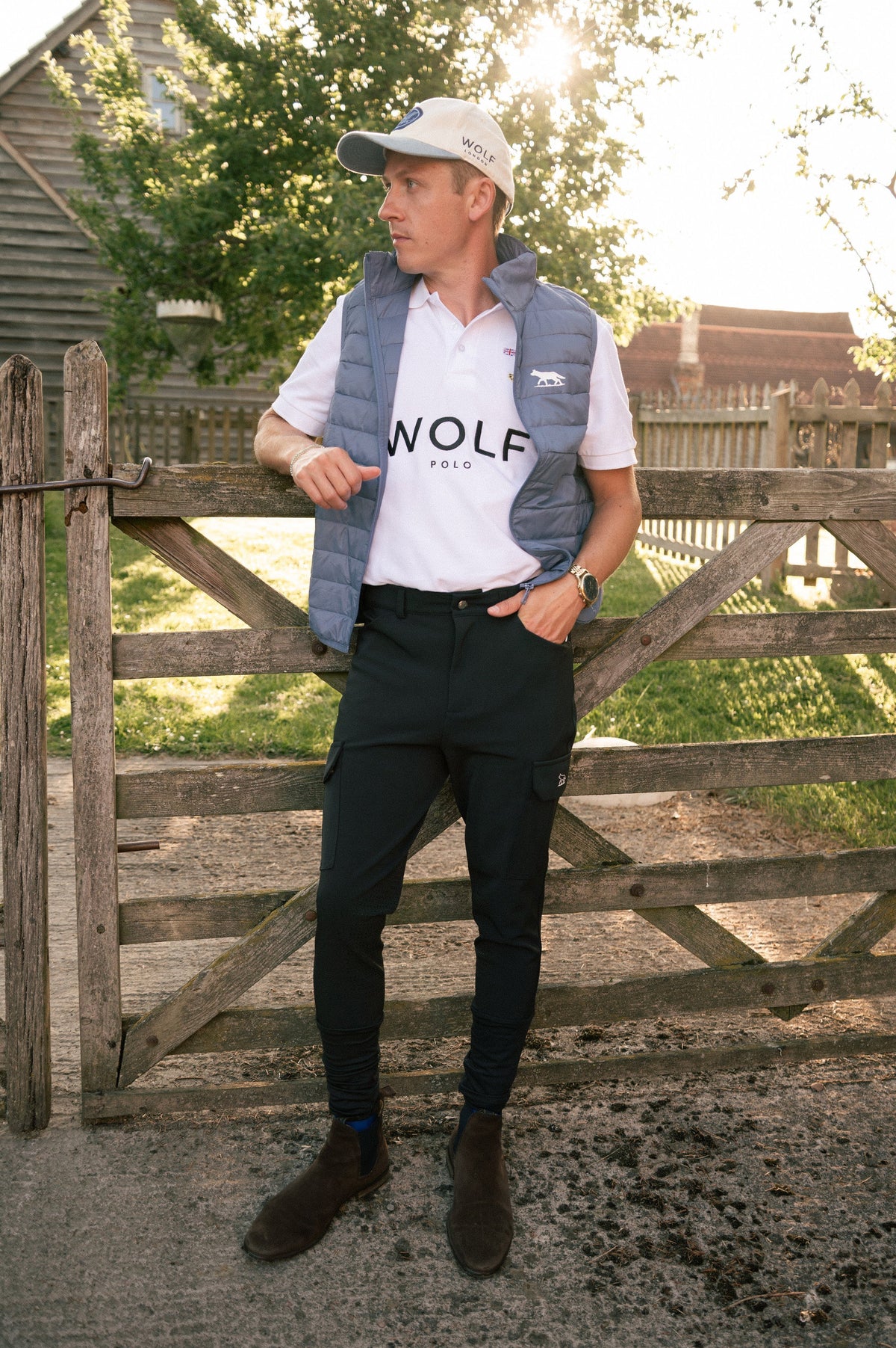 Men's Black Beta Cargo Breeches