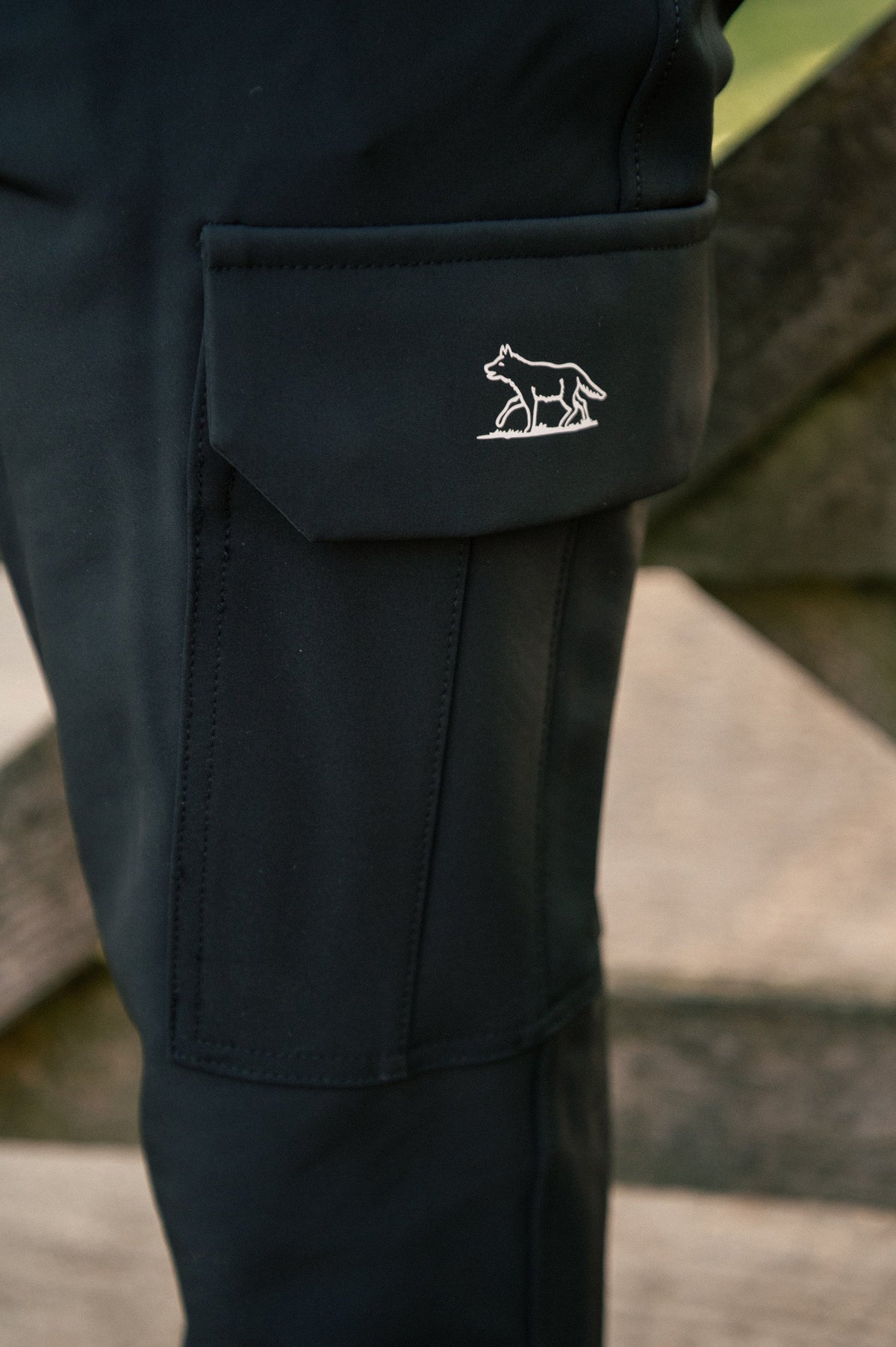 Men's Black Beta Cargo Breeches