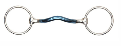 Shires Blue Sweet Iron Loose Ring Bit with Mullen