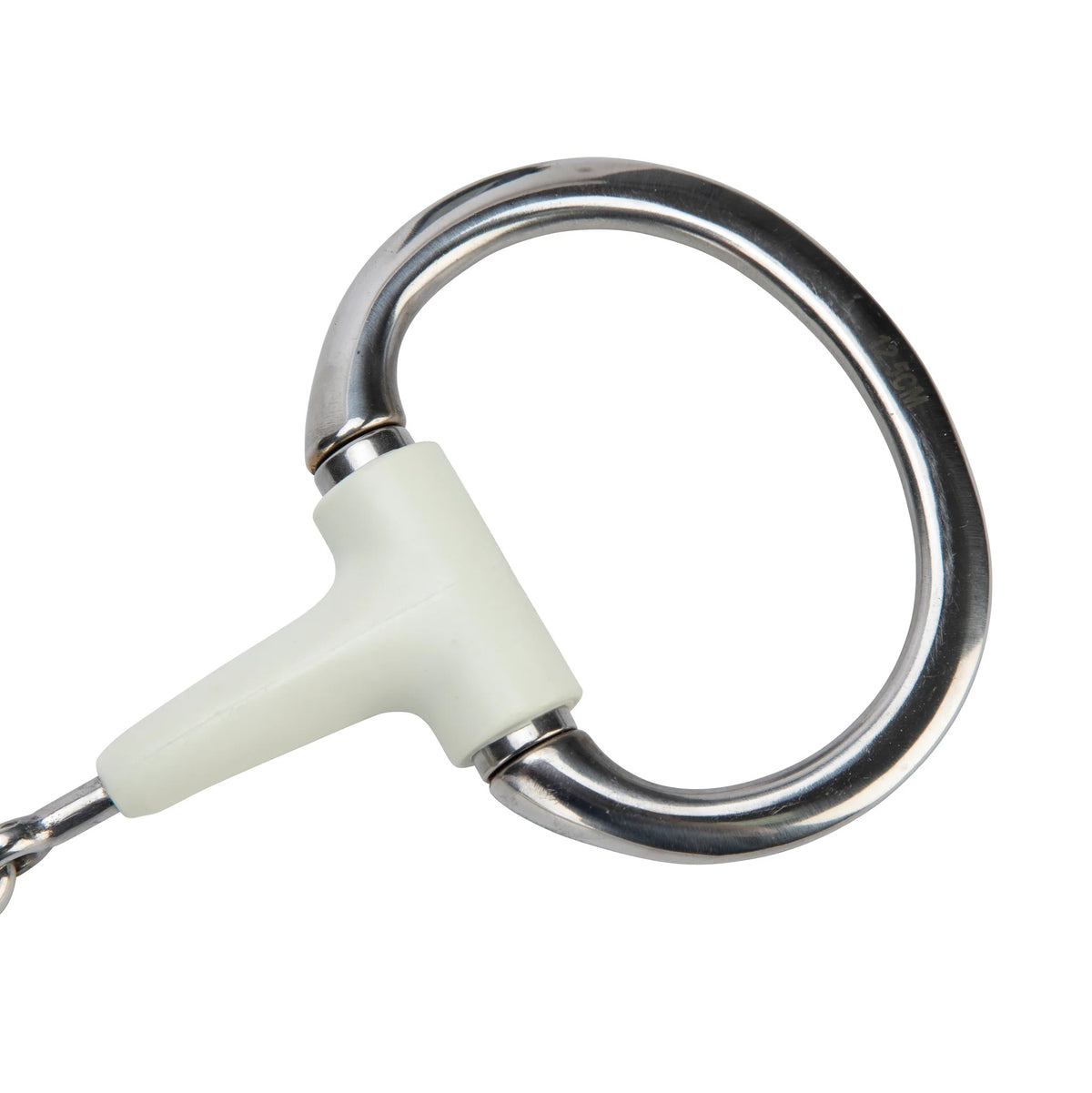 Shires EquiKind Softie Flat Ring Eggbutt with Peanut Link