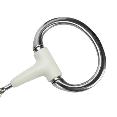 Shires EquiKind Softie Flat Ring Eggbutt with Peanut Link