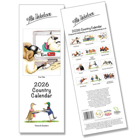 Country Calendar 2026 - Alex Underdown
