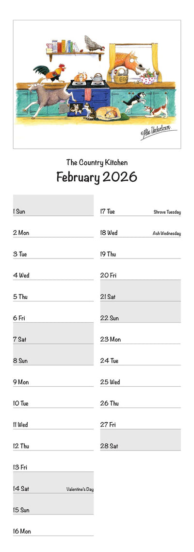 Country Calendar 2026 - Alex Underdown