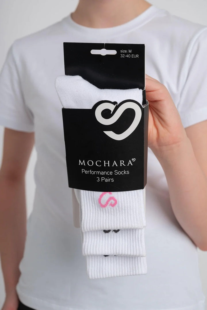 Mochara Performance Ankle Socks (3 Pair)