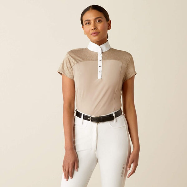Ariat Womens  Short Sleeve Show Shirt