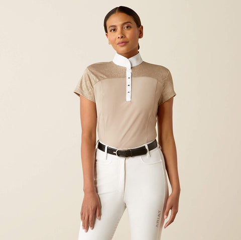 Ariat Womens  Short Sleeve Show Shirt