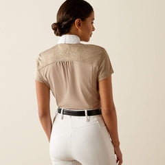 Ariat Womens  Short Sleeve Show Shirt