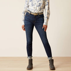 Ariat Womens High Rise Bridle Skinny Jean