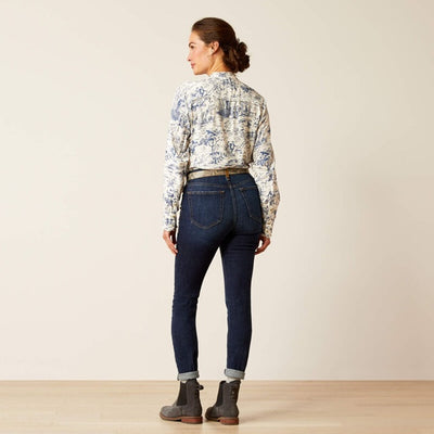 Ariat Womens High Rise Bridle Skinny Jean