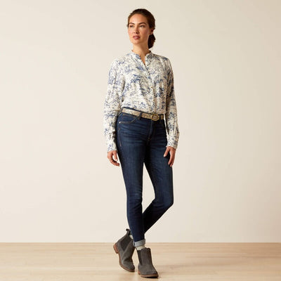 Ariat Womens High Rise Bridle Skinny Jean