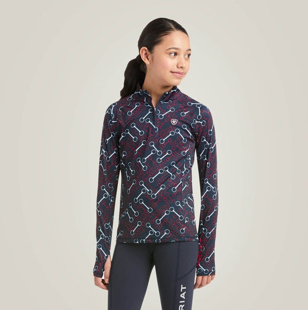 Ariat Youth Lowell 2.0 1/4 Zip Base Layer