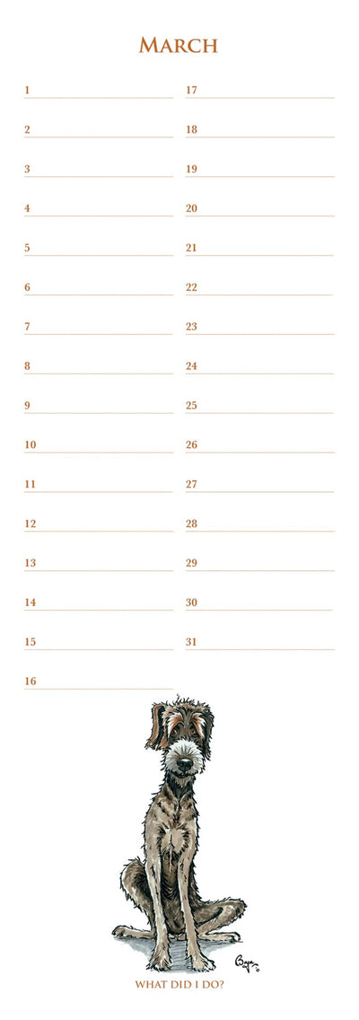 Dog Days Anniversary Calendar - Bryn Parry