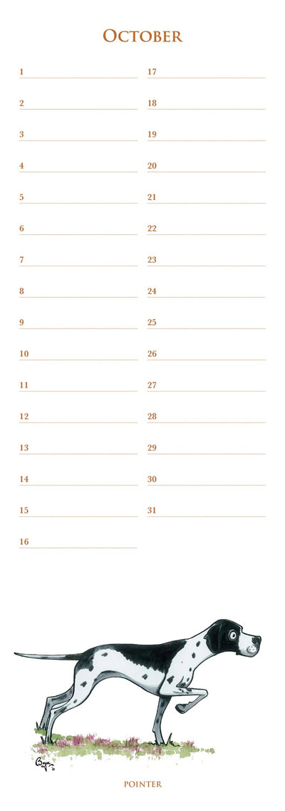 Dog Days Anniversary Calendar - Bryn Parry