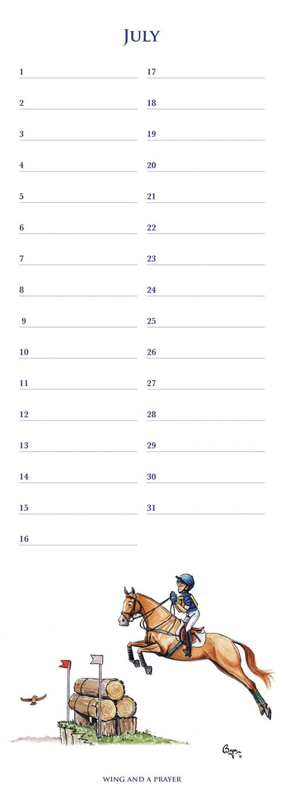 Horses for Courses Anniversary Calendar - Bryn Parry
