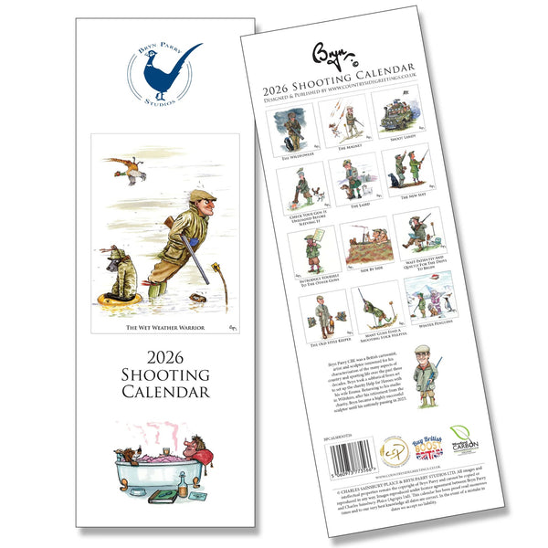 Shooting Calendar 2026 - Bryn Parry