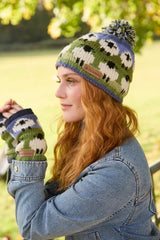 Pachamama Bobble Beanie - Flock of Sheep