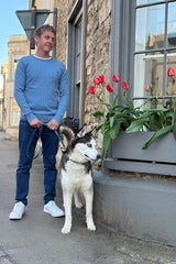 Wolf London Unisex Hudson Bay Cable Knit Crew Neck Jumper