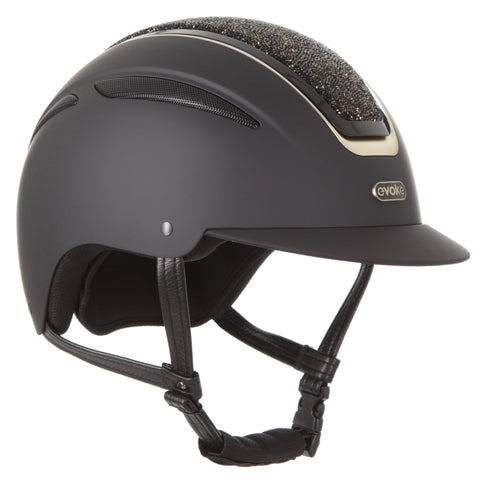 Evoke Callisto Classic Peak Crystal Helmets