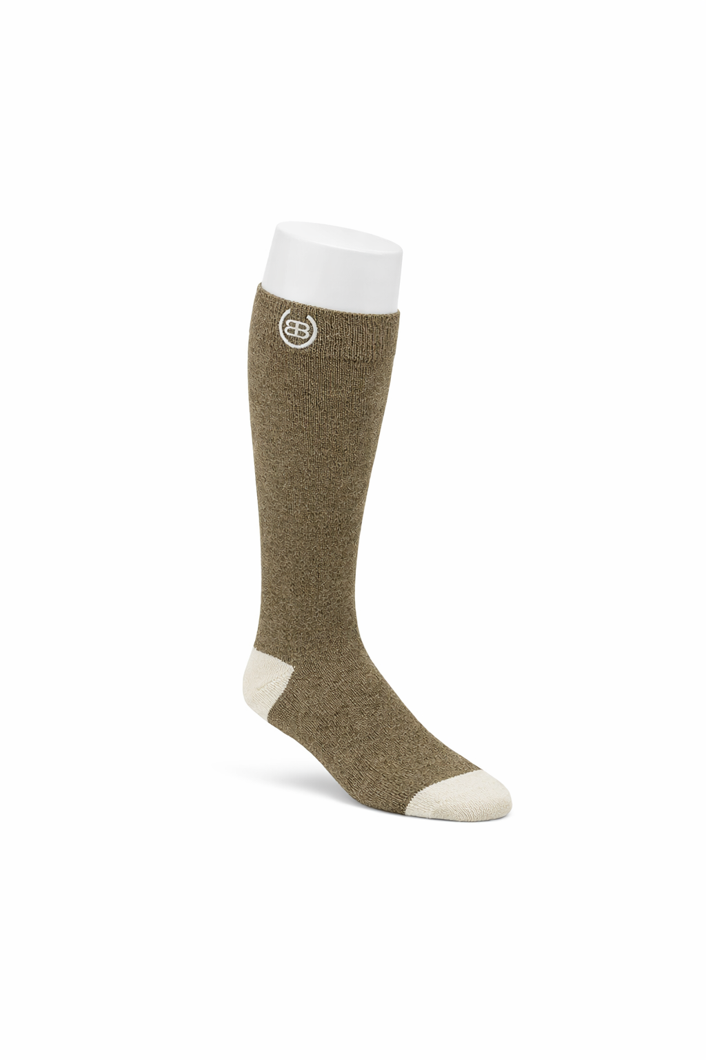Premium Long Merino Socks - Biscuit