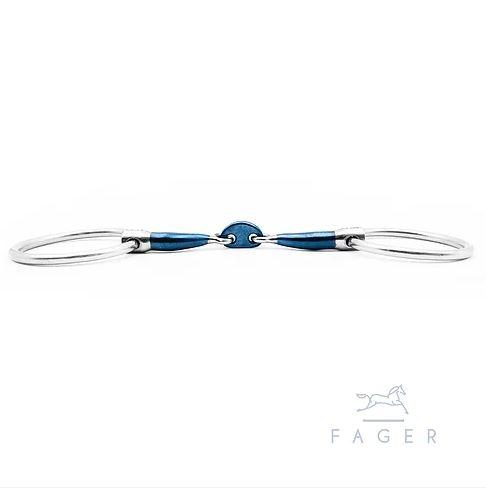 Fager Claudia Sweet Iron Bit - Fixed & Loose Ring