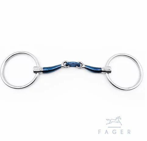 Fager Claudia Sweet Iron Bit - Fixed & Loose Ring