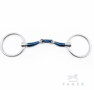 Fager Claudia Sweet Iron Bit - Fixed & Loose Ring