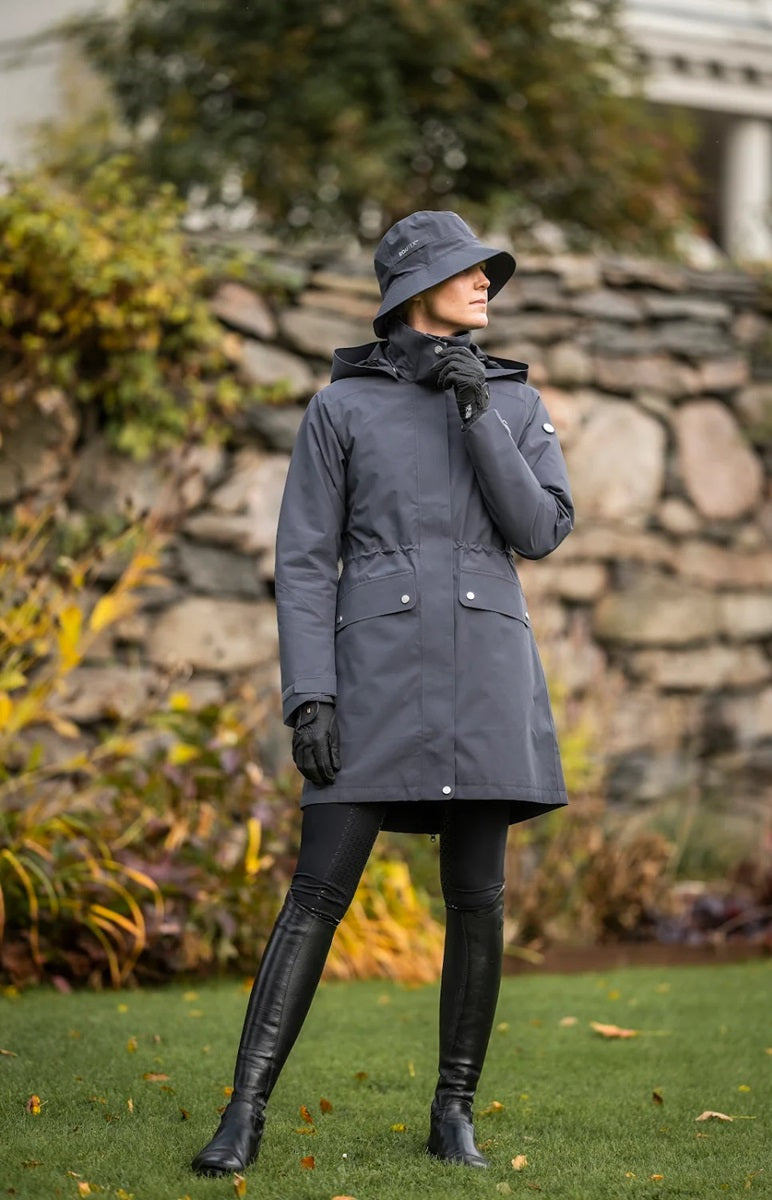 Stierna Cloud Rain Parka -  Ebony