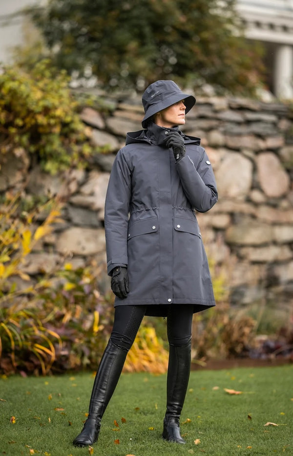 Stierna Cloud Rain Parka -  Ebony