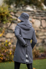 Stierna Cloud Rain Parka -  Ebony