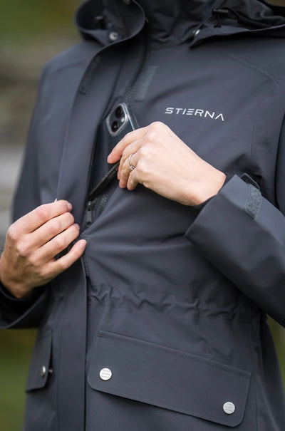Stierna Cloud Rain Parka - Midnight Navy
