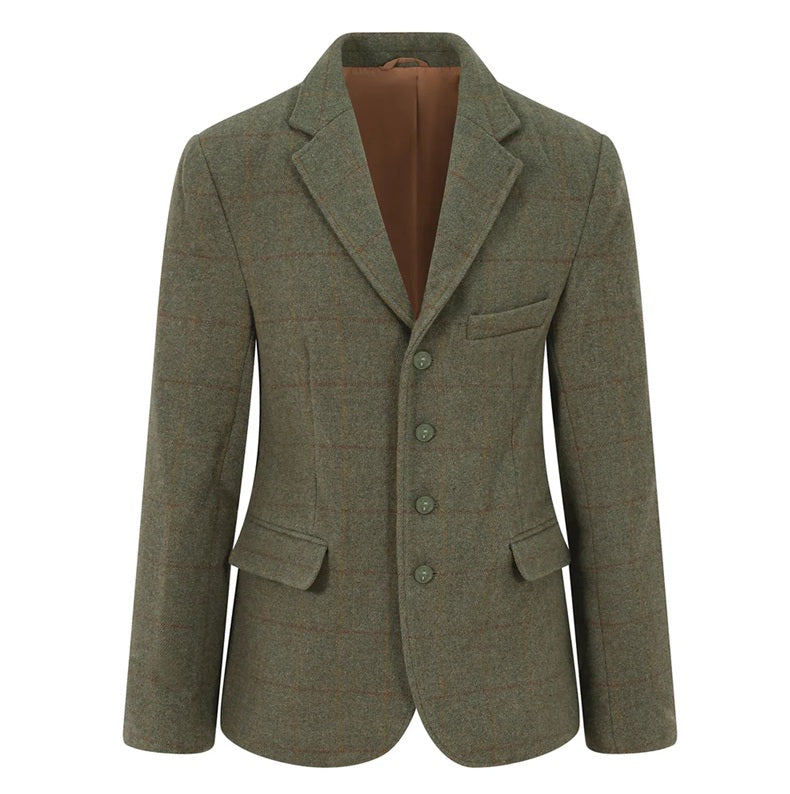 Equetech Boys Claydon Tweed Riding Jacket