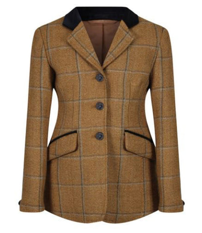 Equetech Childs Studham Deluxe Tweed Riding Jacket