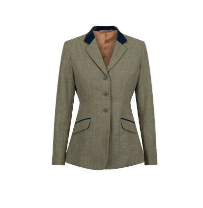 Equetech Thornborough Deluxe Ladies Tweed Show Jacket
