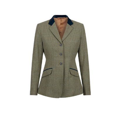 Equetech Thornborough Deluxe Ladies Tweed Show Jacket