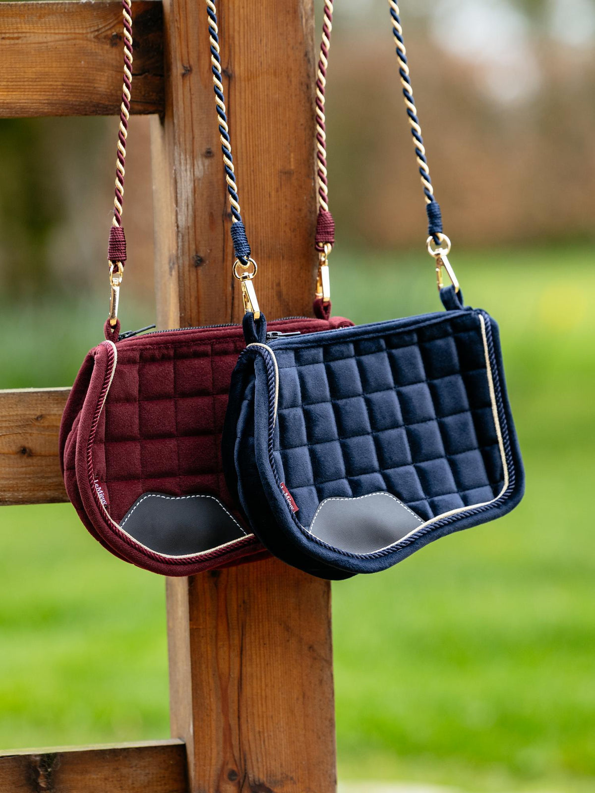 LeMieux Lustre Saddle Pad Crossbody Bag