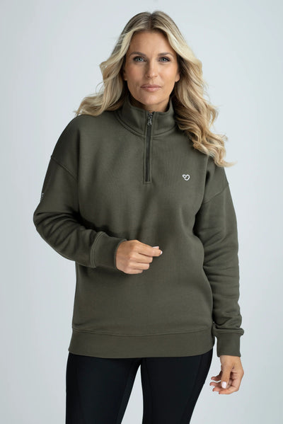 Mochara Half Zip Sweatshirt