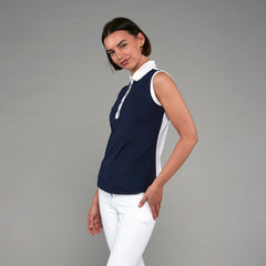Toggi Haymarket Sleeveless Polo Shirt