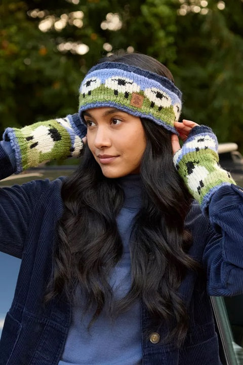 Pachamama Headband - Flock of Sheep
