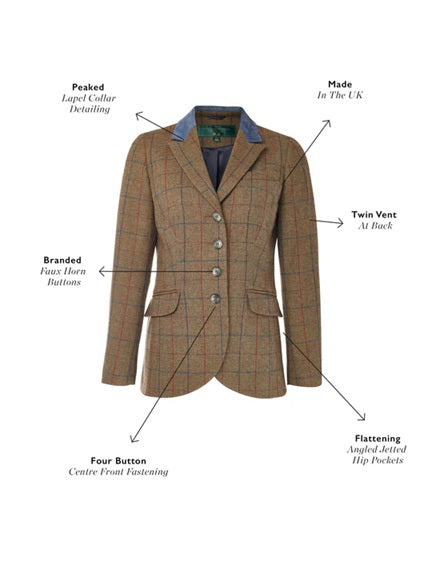Holland Cooper Tweed Riding Jacket