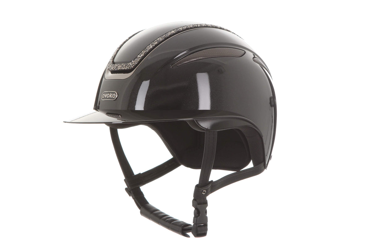 Evoke Callisto Classic Peak Crystal Helmets