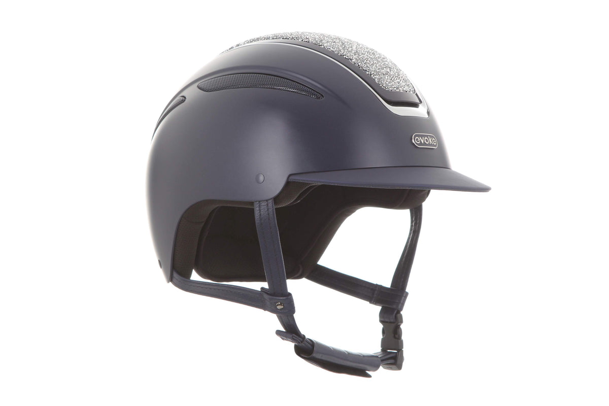 Evoke Callisto Classic Peak Crystal Helmets