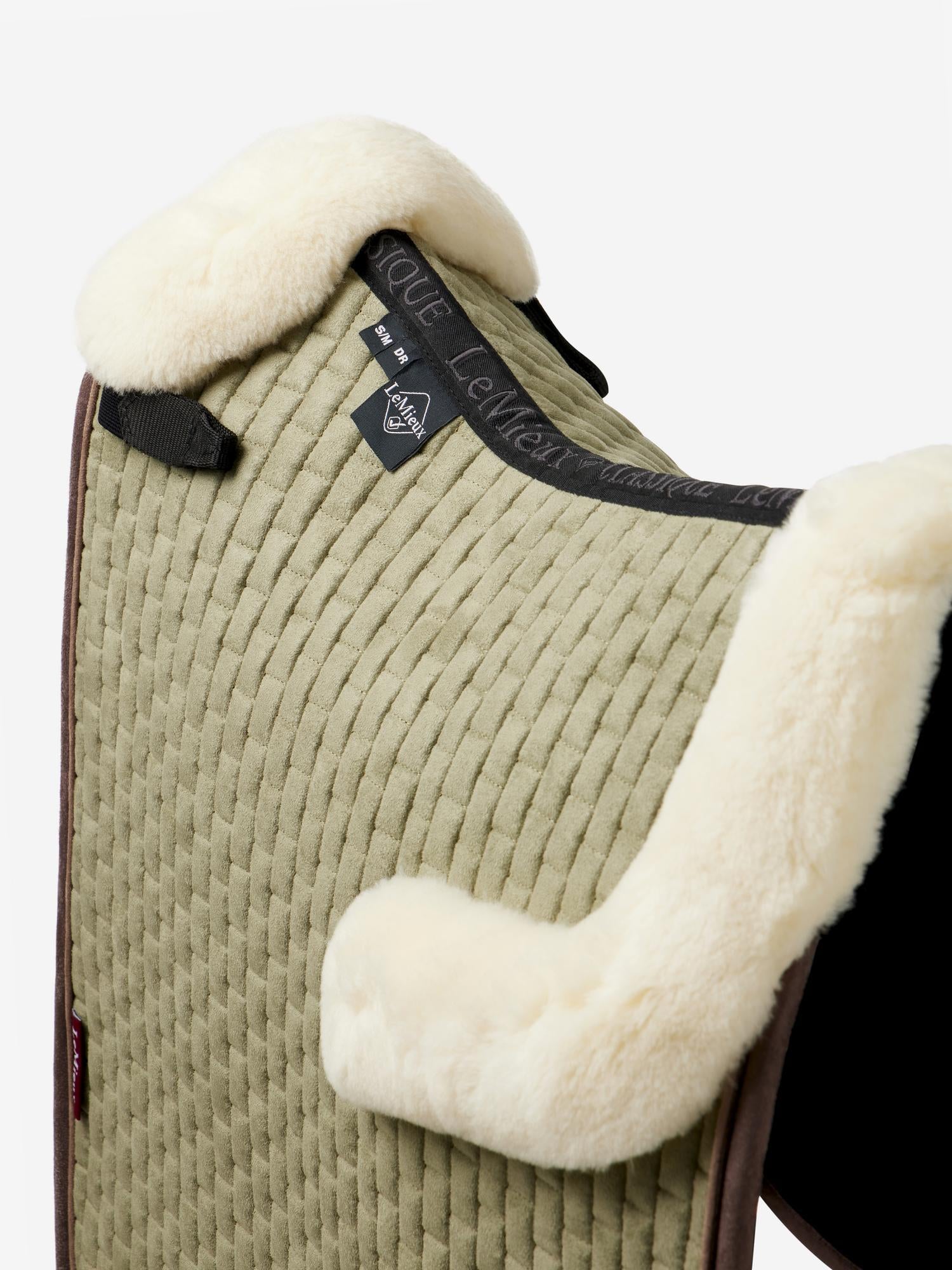 LeMieux Merino+ Suede Dressage Square