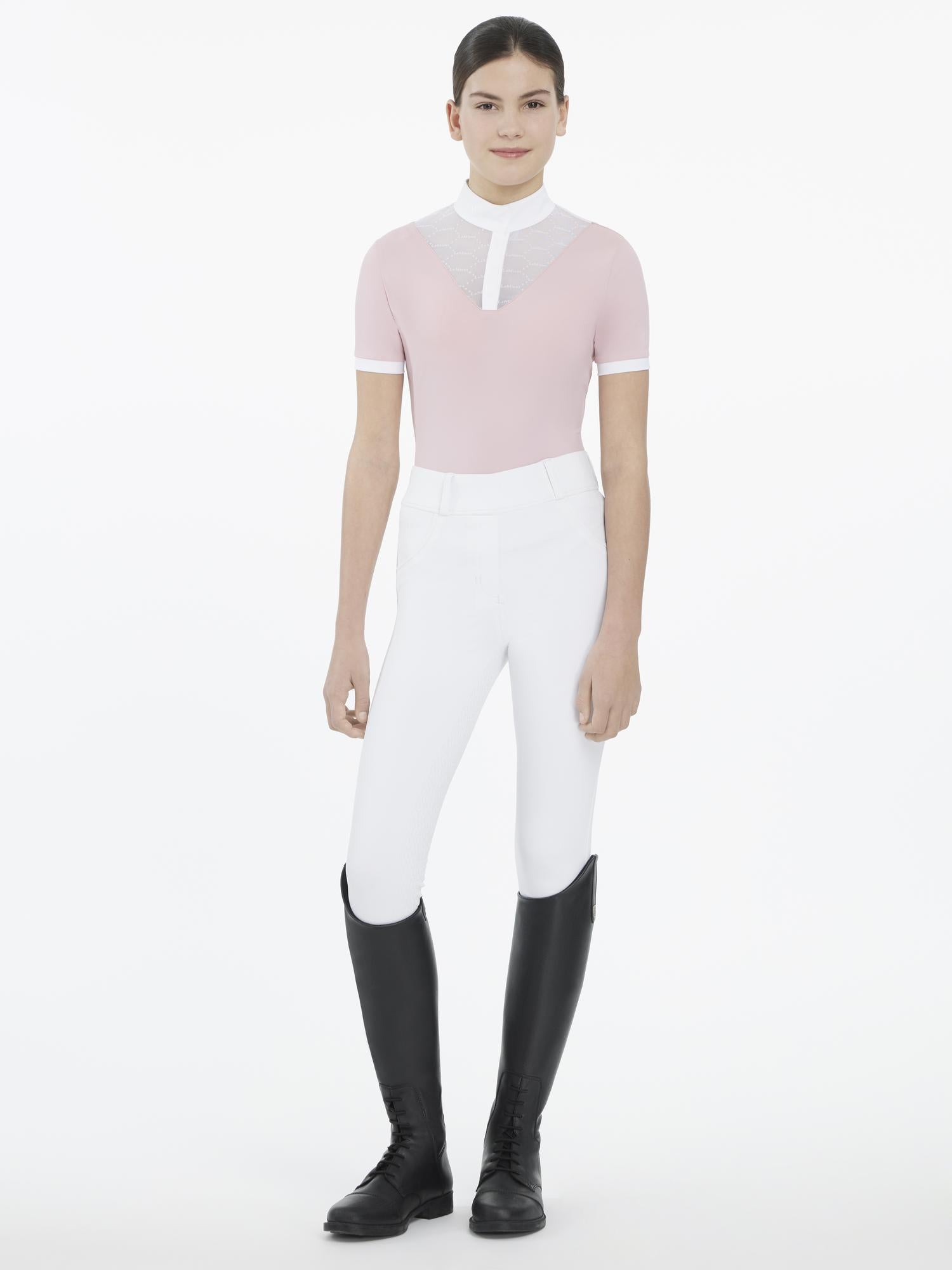 LeMieux Young Rider Eva Short Sleeve Show Shirt