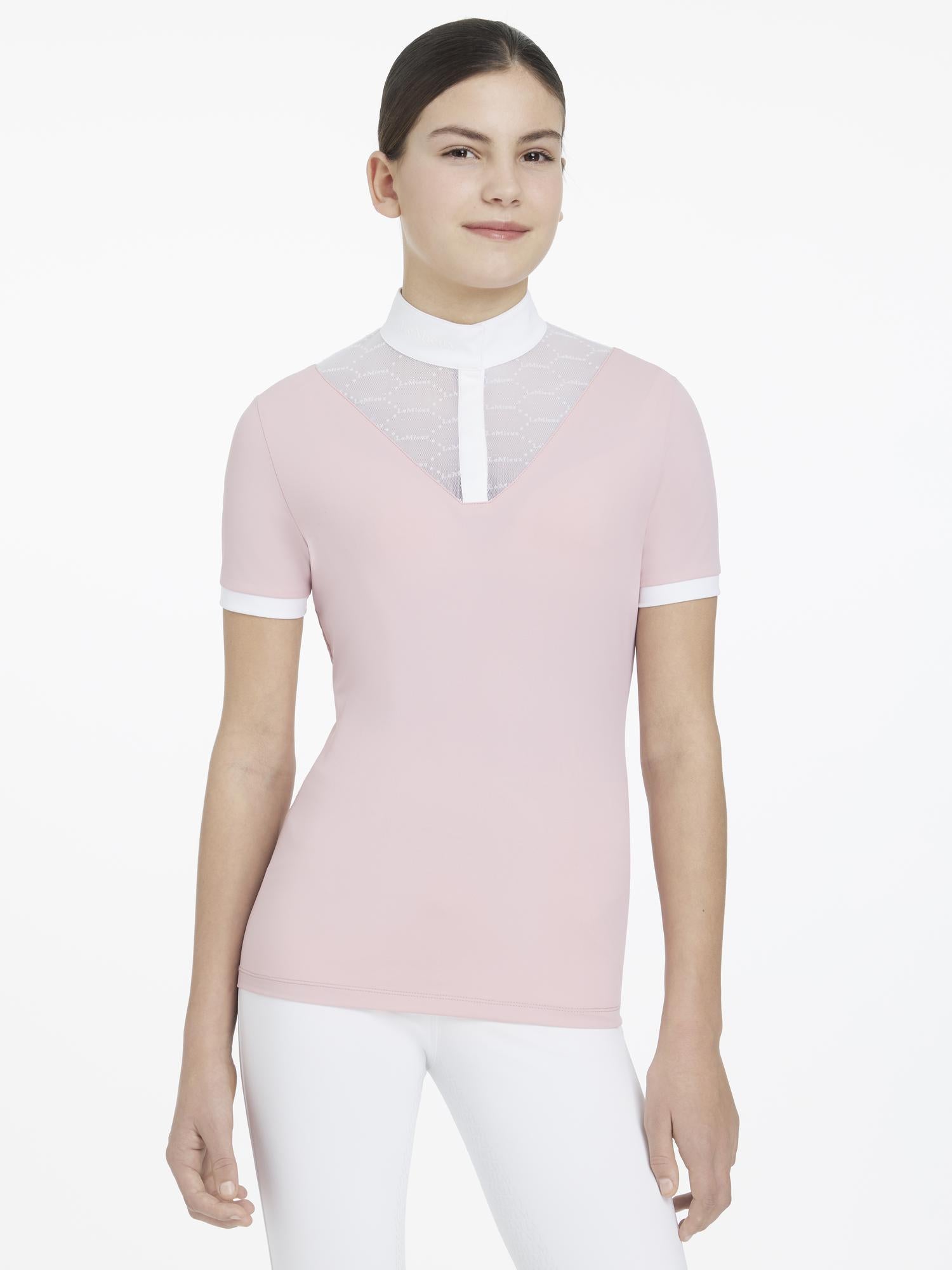 LeMieux Young Rider Eva Short Sleeve Show Shirt