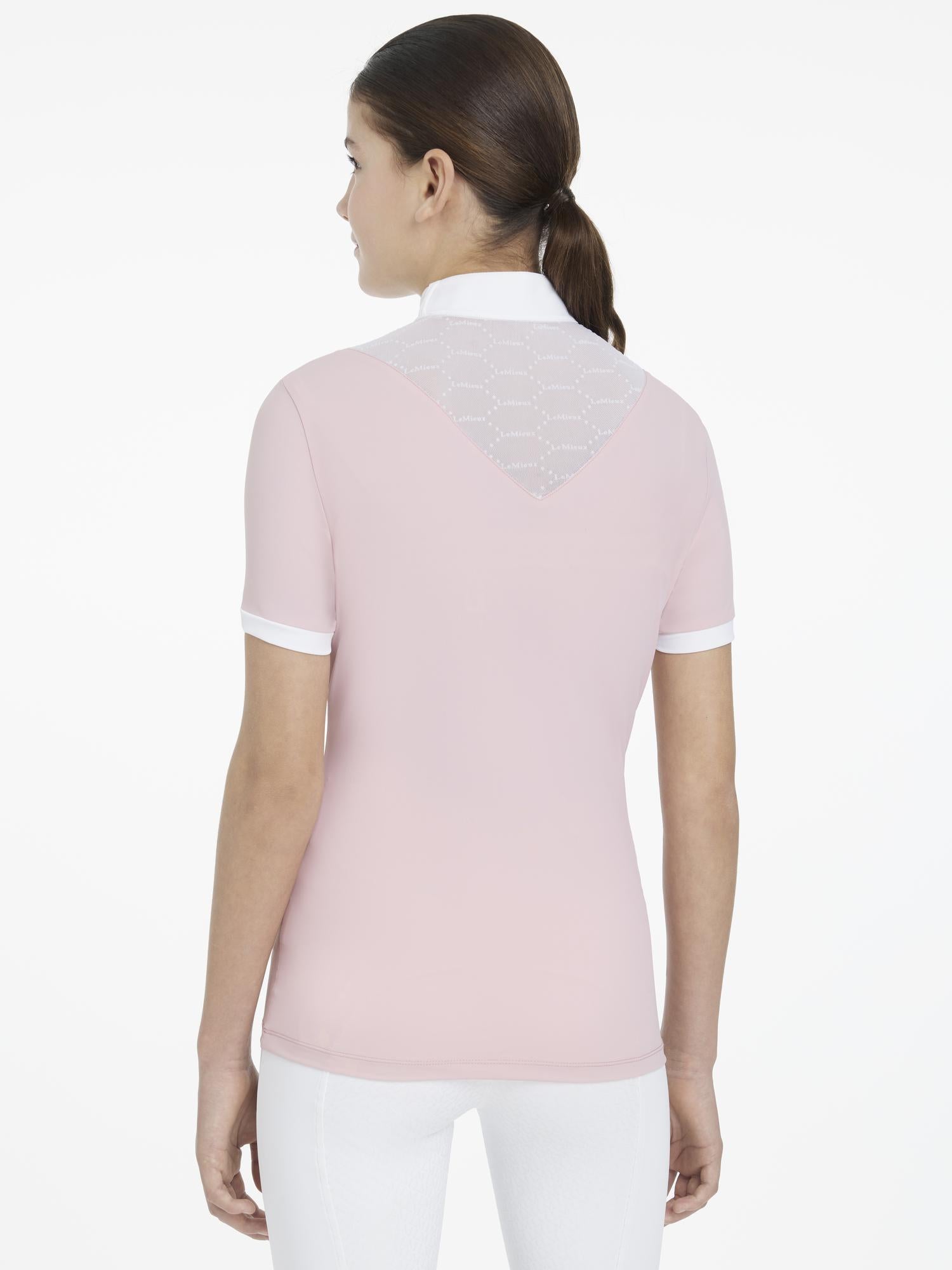 LeMieux Young Rider Eva Short Sleeve Show Shirt