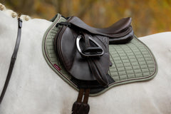 LeMieux Suede Close Contact Square - Seasonal Collections