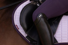 LeMieux Suede Close Contact Square - Seasonal Collections