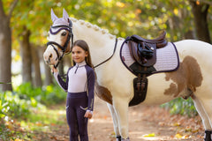 LeMieux Mini Jump Suede Square