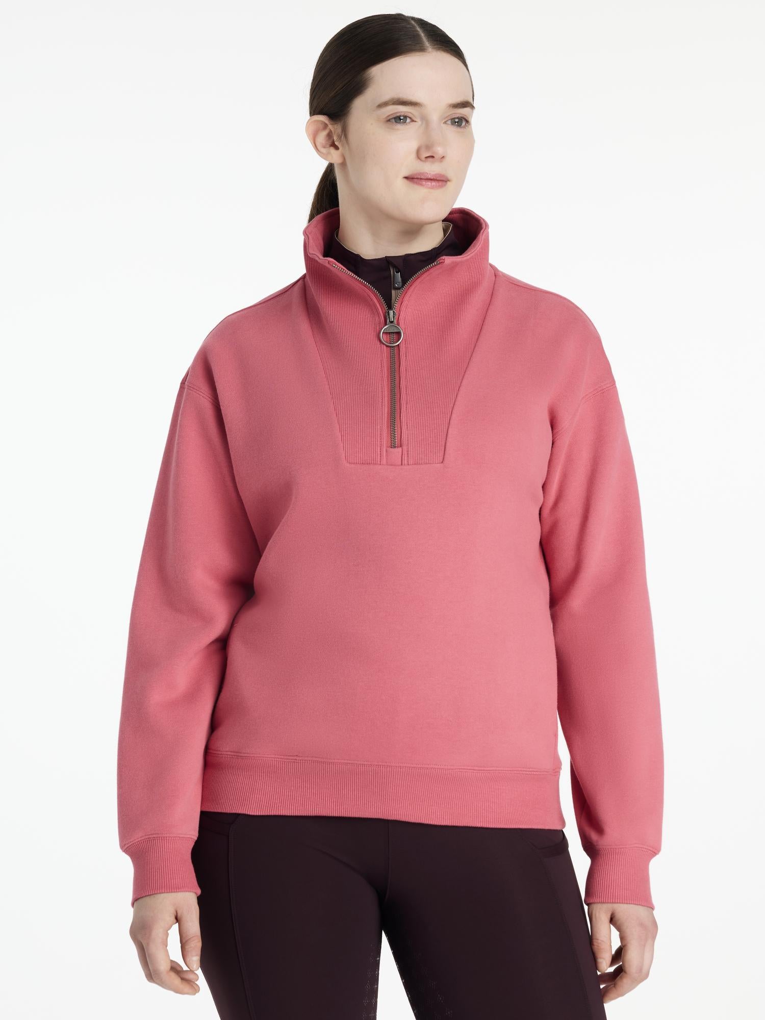 LeMieux Keira Quarter Neck Zip Sweat